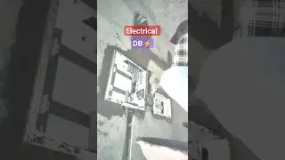 Distribution box fitting #electrical #electricalwork #tricks #short #shortsvideo #trinding ⚡