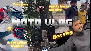 MY FIRST VLOG WITH MY NS200 ⚡||