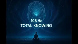 108 Hz — TOTAL KNOWING | Pure Isochronic Tone + White Noise | Higher Consciousness Activation