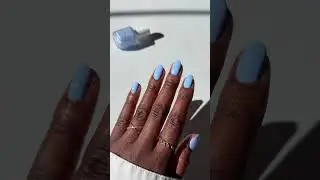 Frosty Blue Nail by Essie | @BeyondPolish