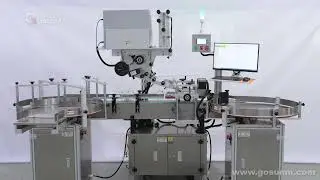 Cache printing labeling machine and bottle unscrambler