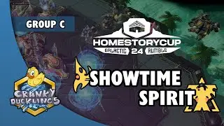 ShoWTimE vs Spirit - PvT | HomeStory Cup 24: Group Stage - Group C | StarCraft 2 Tournament