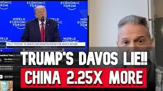 CHINA PRODUCES 2.25x MORE ( Trump lied again)