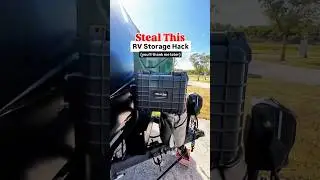 RV Storage Hack That Keeps the Gross Stuff OUT 🤢 #rvlife #rvstorage