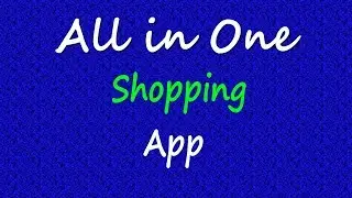 All in one shopping apps