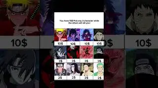 Who Will You Trust? Anime Survival Picks #short #onepiece #viral #anime