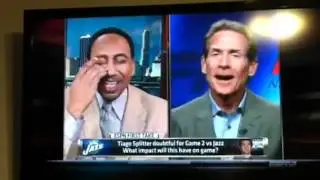 Stephen a smith talks about tiago splitter again