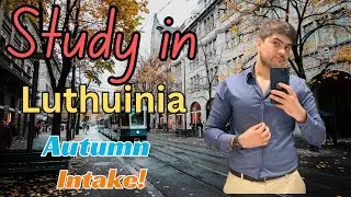Study in Luthunia Without IELTS| Autumn intake Admissions Open