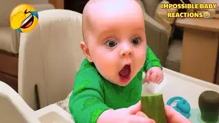 The Most Dramatic Baby Reactions Ever 😂 Funny Baby Videos | Try Not To Laugh