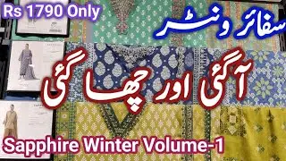 Sapphire Winter Volume-1 2025 || Sapphire New Collection 