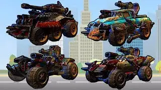 Dead Paradise - All 4 Cars Full Upgraded - Full Game Play