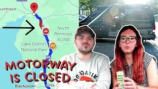 ARE WE JUST NOT MEANT TO GO TO SCOTLAND? Vanlife Road Trip SWC300