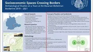 Socioeconomic spaces crossing borders: Archaeol. studies on a town at the Bavarian-Bohemian border