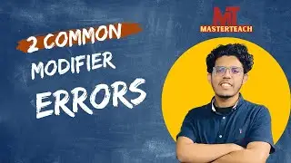 2 Common Modifier Errors for IBA Admission