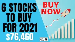 Top 6 Stocks To BUY For 2021! Best Stocks To BUY NOW!