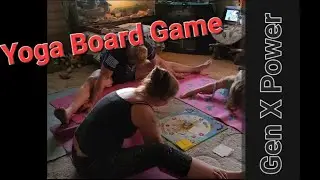 We play Yoga Garden - a family board game that focuses on Yoga poses.