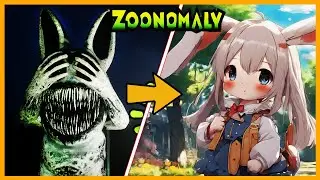 Zoonomaly - Game VS Real Life | All Character Comparison #zoonomaly #horrorgaming