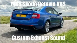 2016 MK3 Skoda Octavia VRS DPF Delete Exhaust Sound Remap 0-60 Acceleration Revs Startup Noise