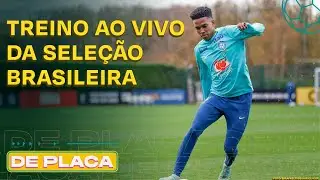 TREINO DA SELE&Ccedil;&Atilde;O AO VIVO; NEYMAR PERDEU MORAL NO SANTOS? YAMAL CORTADO! | De Placa 11/11/25