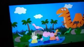 Miss Rabbit's Dinosaur Friend Be Mean To George Pig