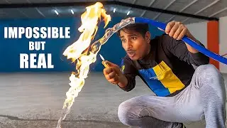 पानी में लगी आग!? | Real Fire Experiment Gone Wrong! 😱🔥