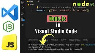 How to run JavaScript in Visual Studio Code In Hindi | node.js in Vs code #2025 #vscode