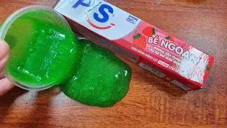 How to Make 1 Minute Green Slime at Home Easy