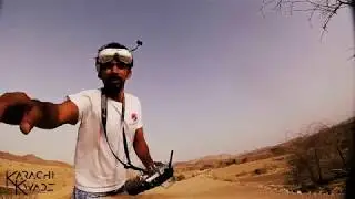 Ranikot fort exploring cliffs, Karachi quads FPV Pakistan
