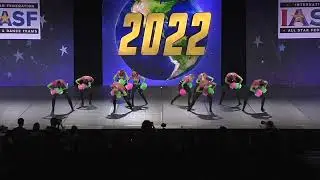 JC Dance and Cheer Academy - JC Glitter White in Finals at The Dance Worlds 2022