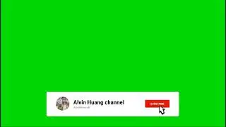 tombol subscribe green screen