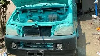 Tamil van life in Chennai | van life van painting work |in tamil | #vanlife #van #vanlifers