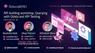 API building workshop, Querying with Odata and API testing