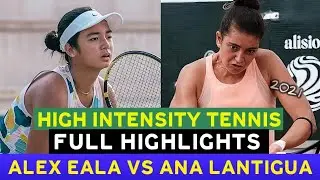 Alexandra Eala Vs Ana Lantigua Full Highlights &bull; High Intensity Tennis Before Auckland 2026