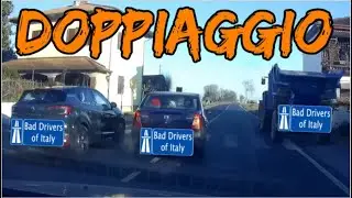 BAD DRIVERS OF ITALY dashcam compilation 03.24 - DOPPIAGGIO