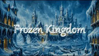 Frozen Kingdom ❄️🏰Winter Fantasy City Ambience | Icy Castle at Night