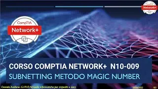 Corso Comptia Network+ completo in italiano | Calcolo Subnet ID e Broadcast | Magic Number