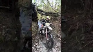 THE WATERFALL AT ENDURO WORLD WALES 💦 #enduroskills