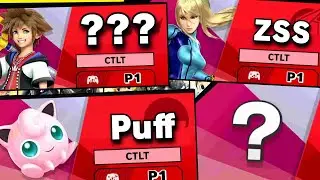 What Competitive Players Call Every Character in Smash