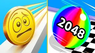 Coin Rush VS Ball Run 2048 - SpeedRun Gameplay Android iOS Ep 1
