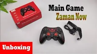Cara setting Gamepad Bluetooth X3 T3 di Free Fire (Octopus) 2019 - Unboxing Gamepad X3 Bluetooth