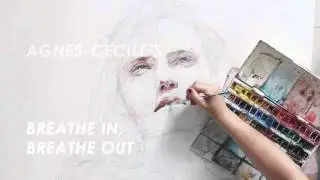 Breathe in, breathe out - sped up painting (collaboration with Society6)