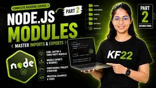 Node.js Modules Mastery: require() & module.exports In-Depth | Part 2 #node #nodejs #nodejstutorial