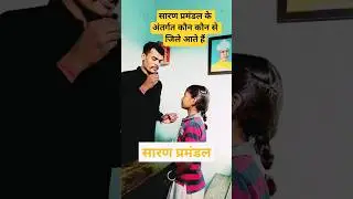 सारण प्रमंडल के जिले | Saran Division Districts| #SaranPromandal #Chhapra #Siwan #Gopalganj #BiharGK