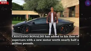 CRISTIANO RONALDO added fleet of supercars new motor worth million pounds #cristianoronaldo #super