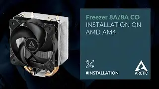 Freezer 8A / Freezer 8A CO &ndash; Installation on AMD AM4/AM5