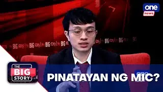 Barzaga on why his mic was turned off: I started mentioning PBBM | The Big Story