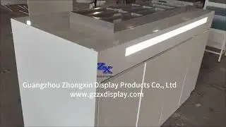 Skin care store display table cabinet