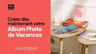 Album photos de #vacances personnalis&eacute; avec #myfujifilm. Promo: -40%*