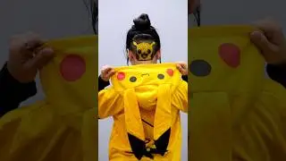 Pikachu fan girl😱 #hairnerdsstudio #hairstyle #pokemon #pikachu #jkt48