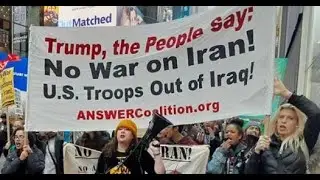 Indy: No War On Iran! (Global Day of Protest, 1/25/2020)